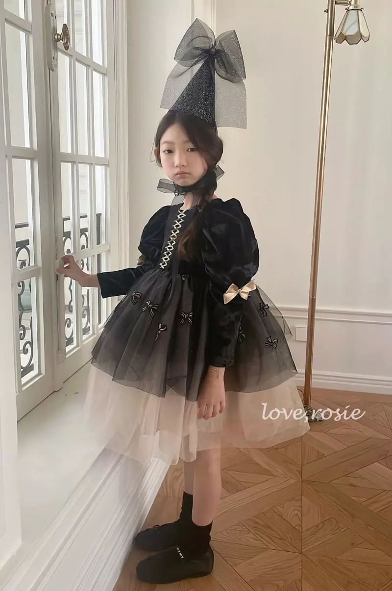 Love Rosie - Korean Children Fashion - #kidsstore - Victoria Ribbon One-piece - 8