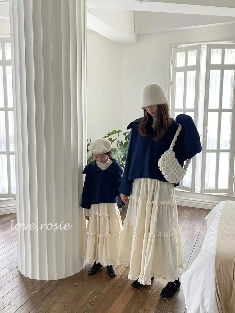 Love Rosie - Korean Children Fashion - #magicofchildhood - Babara Knit Zip-up Jumper - 8