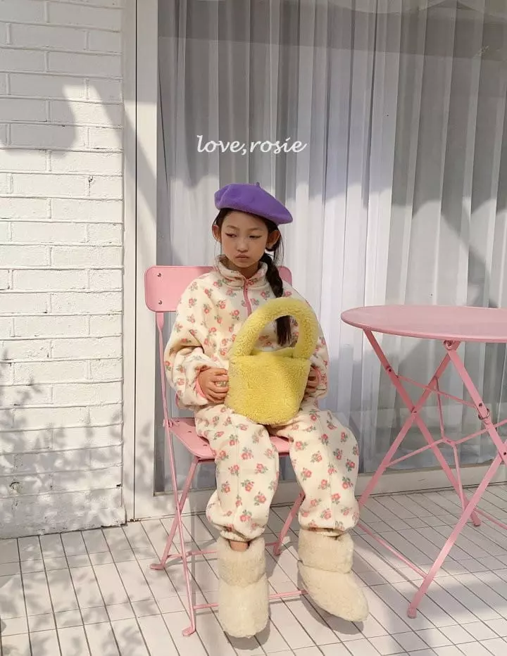 Love Rosie - Korean Children Fashion - #todddlerfashion - Jue Jue Polpolis Zip-up Pants Set - 9