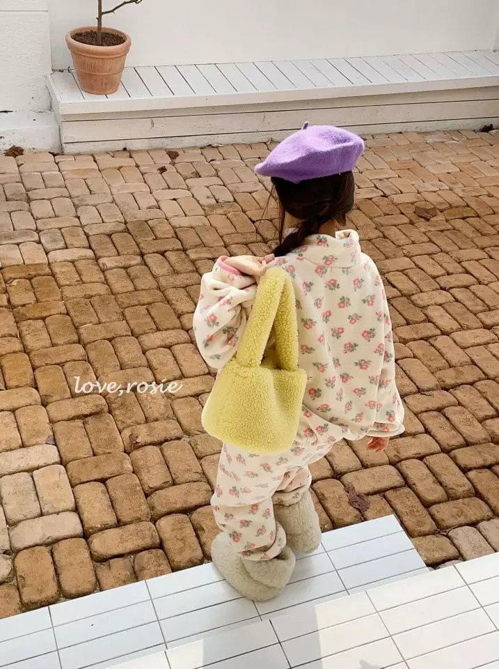 Love Rosie - Korean Children Fashion - #toddlerclothing - Jue Jue Polpolis Zip-up Pants Set - 10