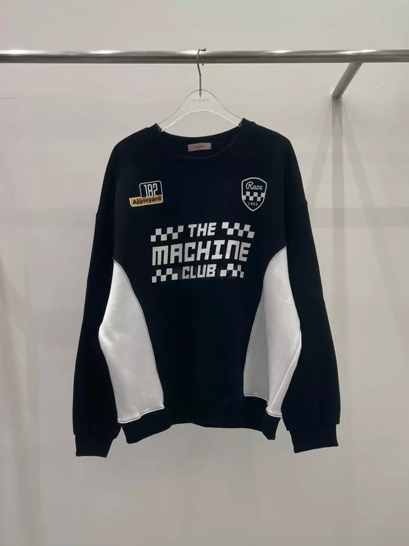 Lovemoment - Korean Women Fashion - #momslook - Racer Sweatshirt - 5