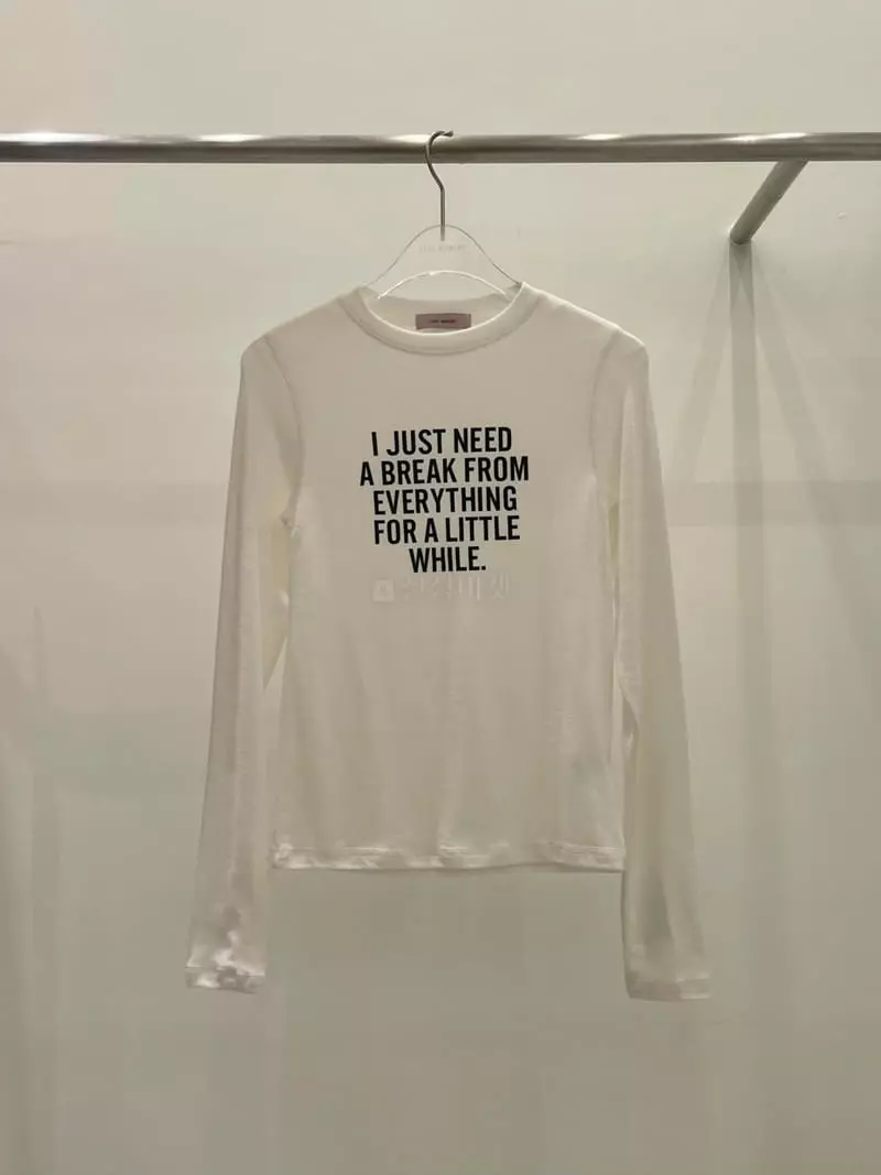 Lovemoment - Korean Women Fashion - #momslook - Just Tee - 2