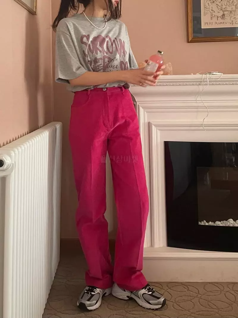 Lovemoment - Korean Women Fashion - #momslook - Tendar Rib Pants - 6