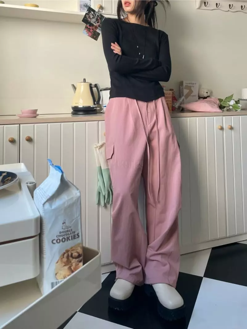 Lovemoment - Korean Women Fashion - #momslook - Stitch Rib tee - 6