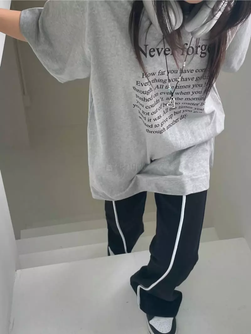 Lovemoment - Korean Women Fashion - #momslook - Never Boxy Tee