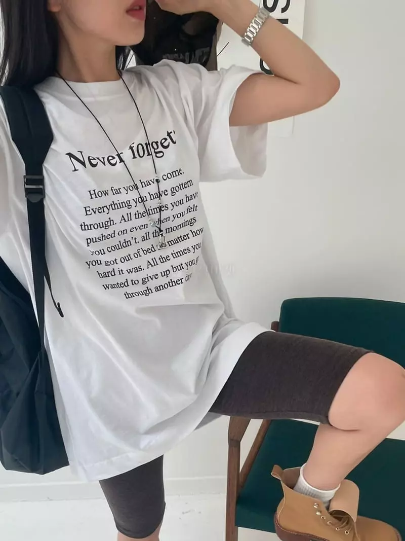 Lovemoment - Korean Women Fashion - #momslook - Never Boxy Tee - 4