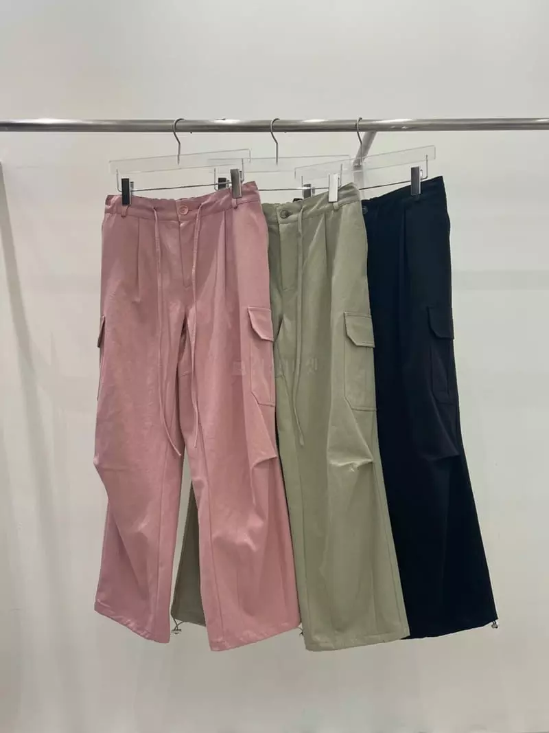 Lovemoment - Korean Women Fashion - #momslook - Weat Cargo Pants - 12