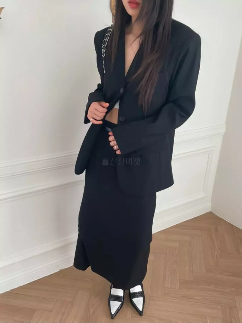 Lovemoment - Korean Women Fashion - #momslook - Line Jacket - 12
