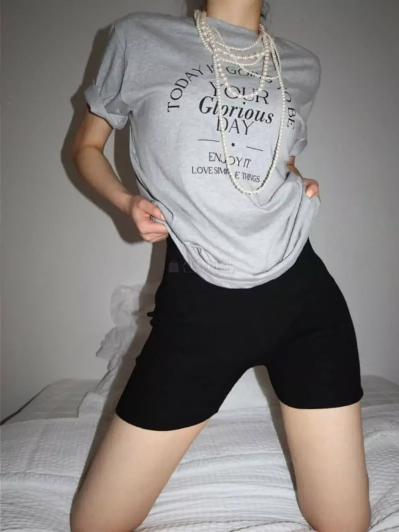 Lovemoment - Korean Women Fashion - #momslook - Enjoy Tee