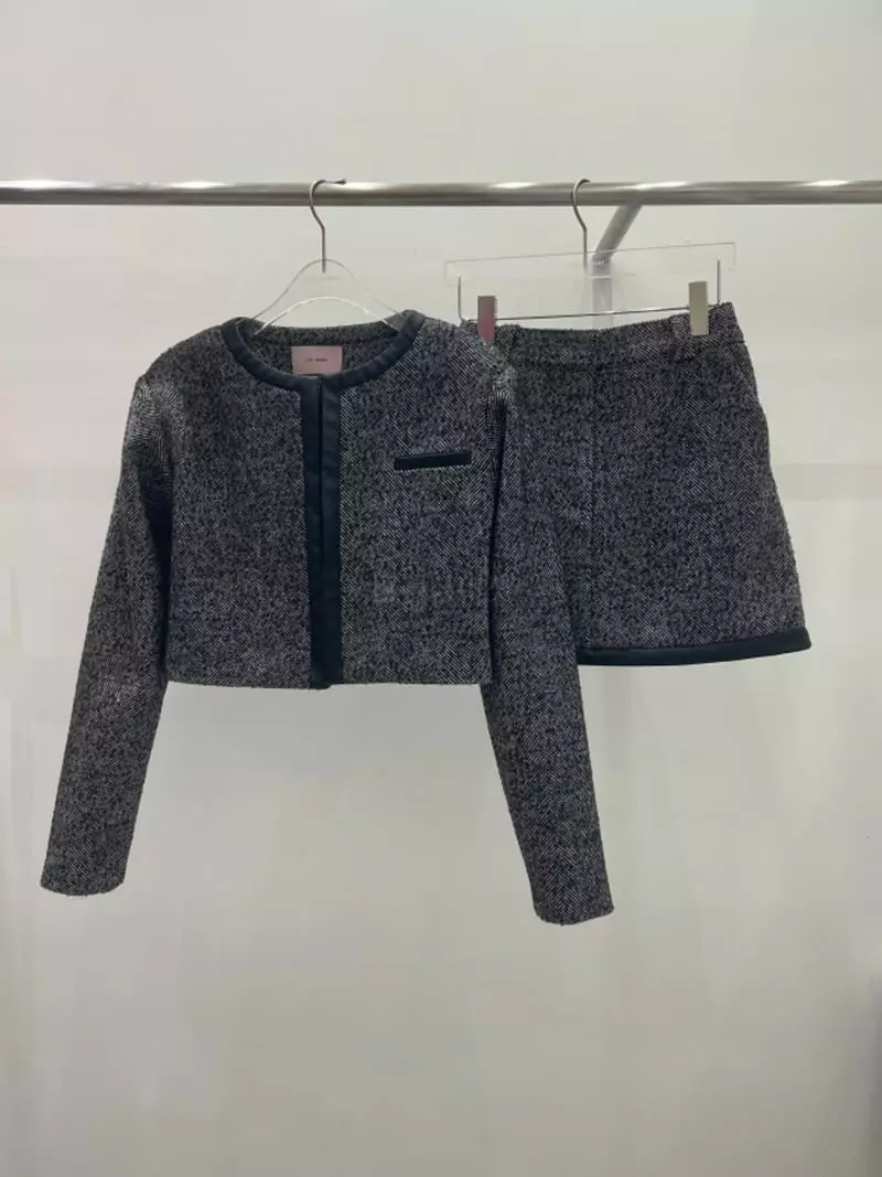 Lovemoment - Korean Women Fashion - #romanticstyle - Herringbone Set - 8