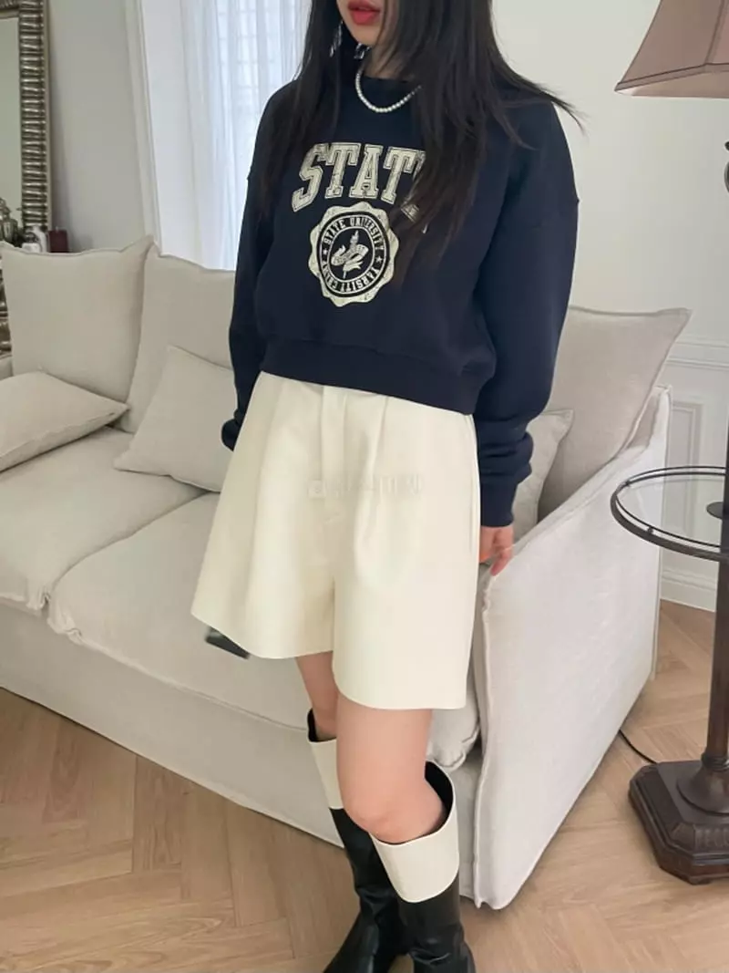 Lovemoment - Korean Women Fashion - #romanticstyle - Champs Sweatshirt - 10