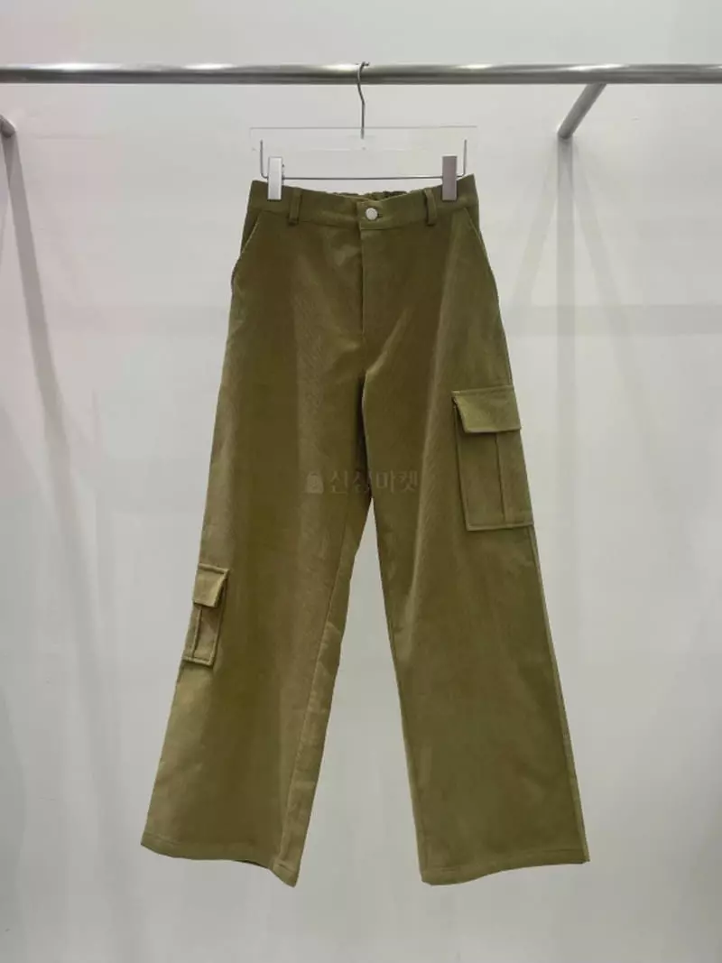 Lovemoment - Korean Women Fashion - #thatsdarling - Rib Pocket Pants - 11