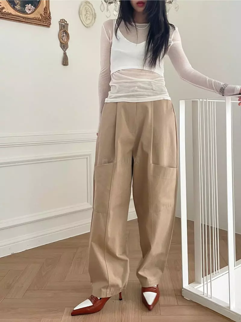 Lovemoment - Korean Women Fashion - #thatsdarling - Grow Pumpkin Pants - 3