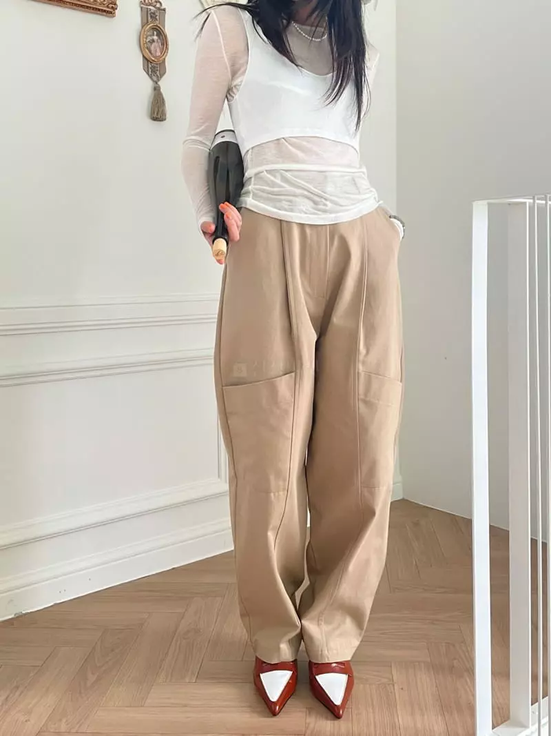 Lovemoment - Korean Women Fashion - #thatsdarling - Grow Pumpkin Pants - 4