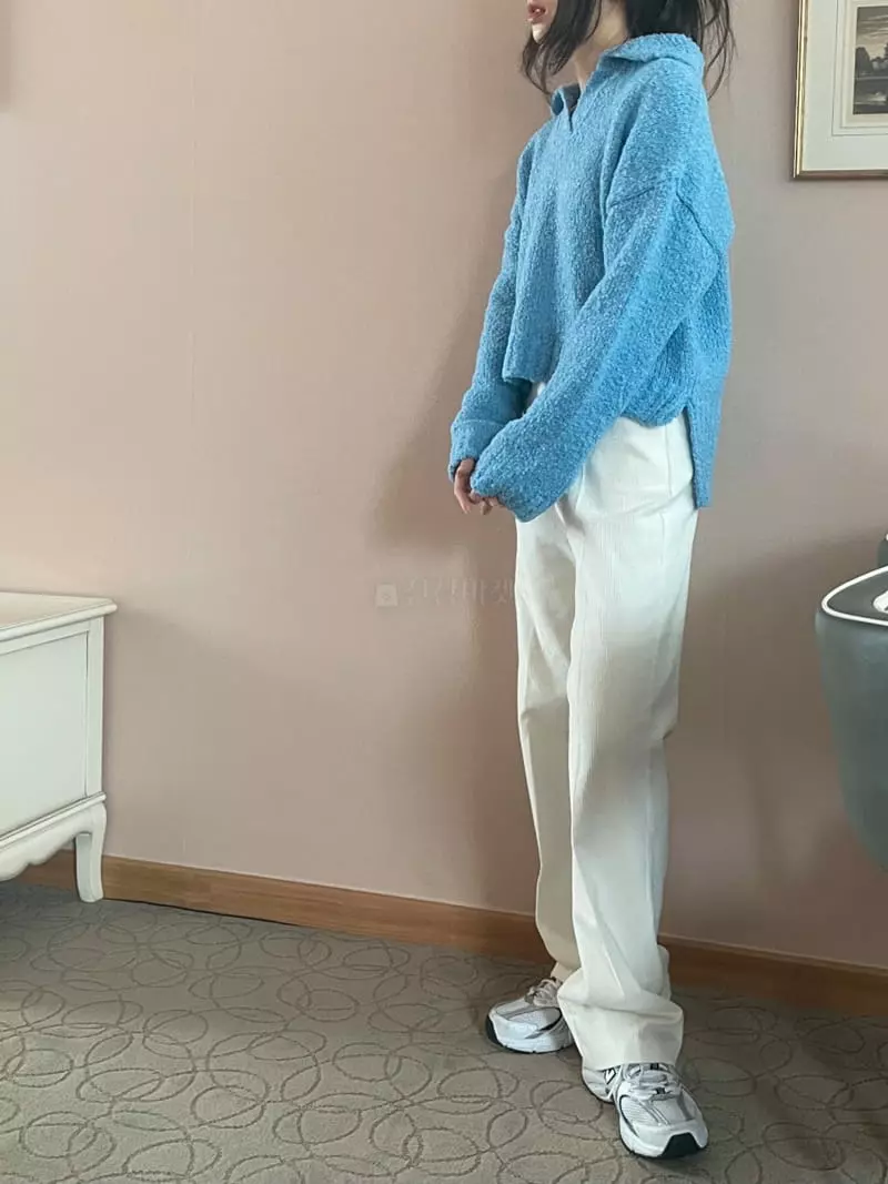 Lovemoment - Korean Women Fashion - #womensfashion - Tendar Rib Pants - 9