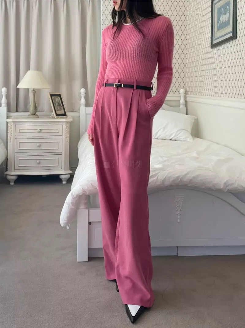 Lovemoment - Korean Women Fashion - #womensfashion - Wish Wide Pants - 3