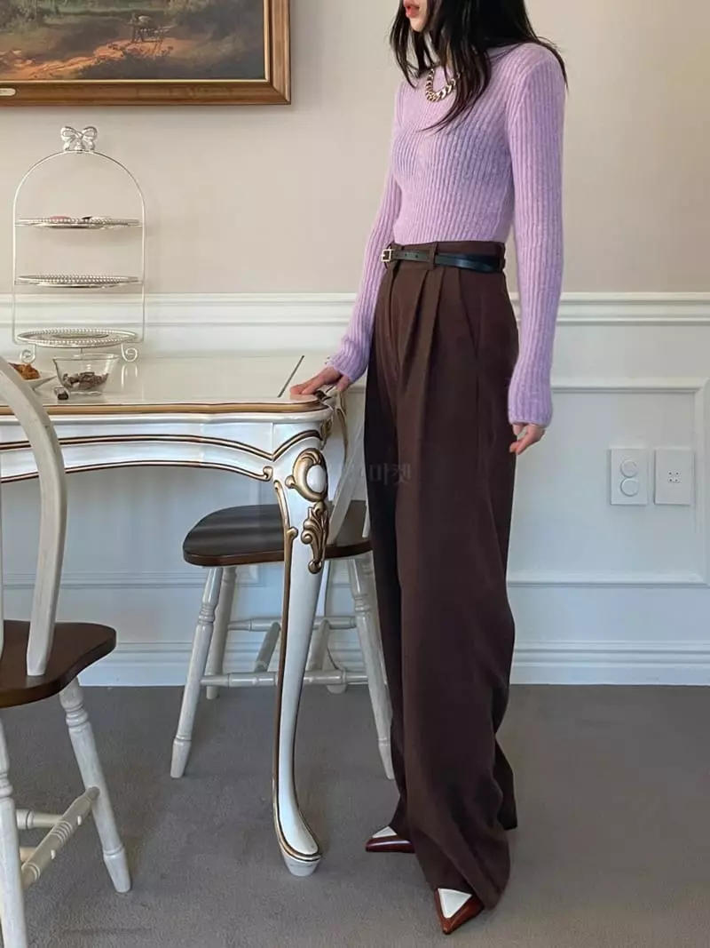 Lovemoment - Korean Women Fashion - #womensfashion - Wish Wide Pants - 7