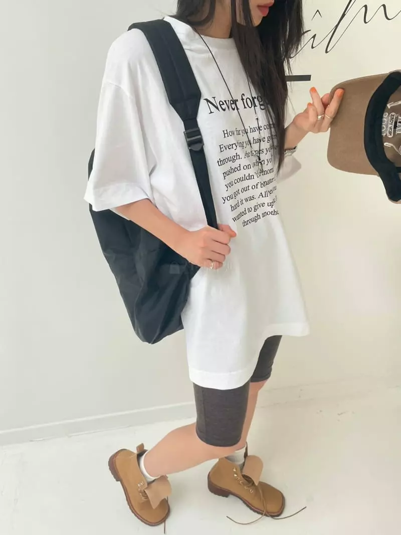 Lovemoment - Korean Women Fashion - #womensfashion - Never Boxy Tee - 6
