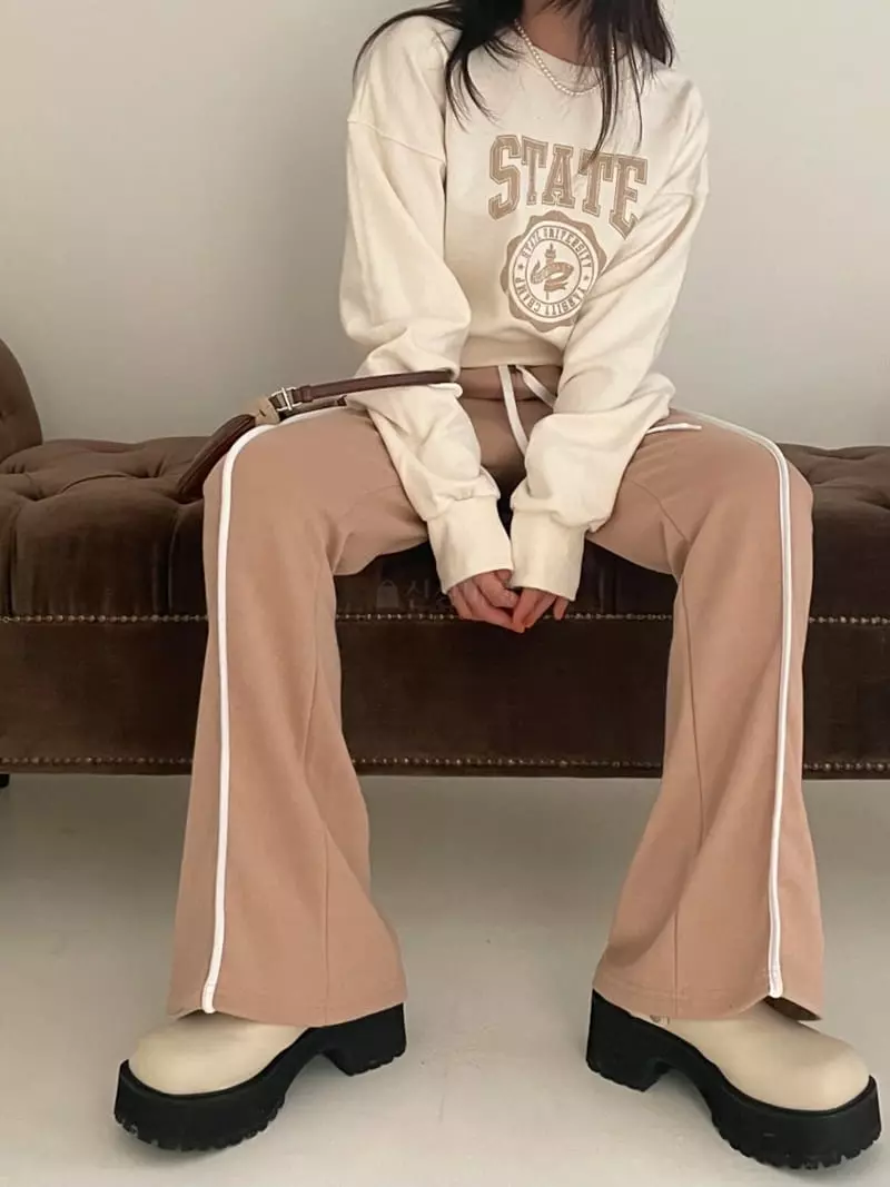Lovemoment - Korean Women Fashion - #womensfashion - Champs Sweatshirt