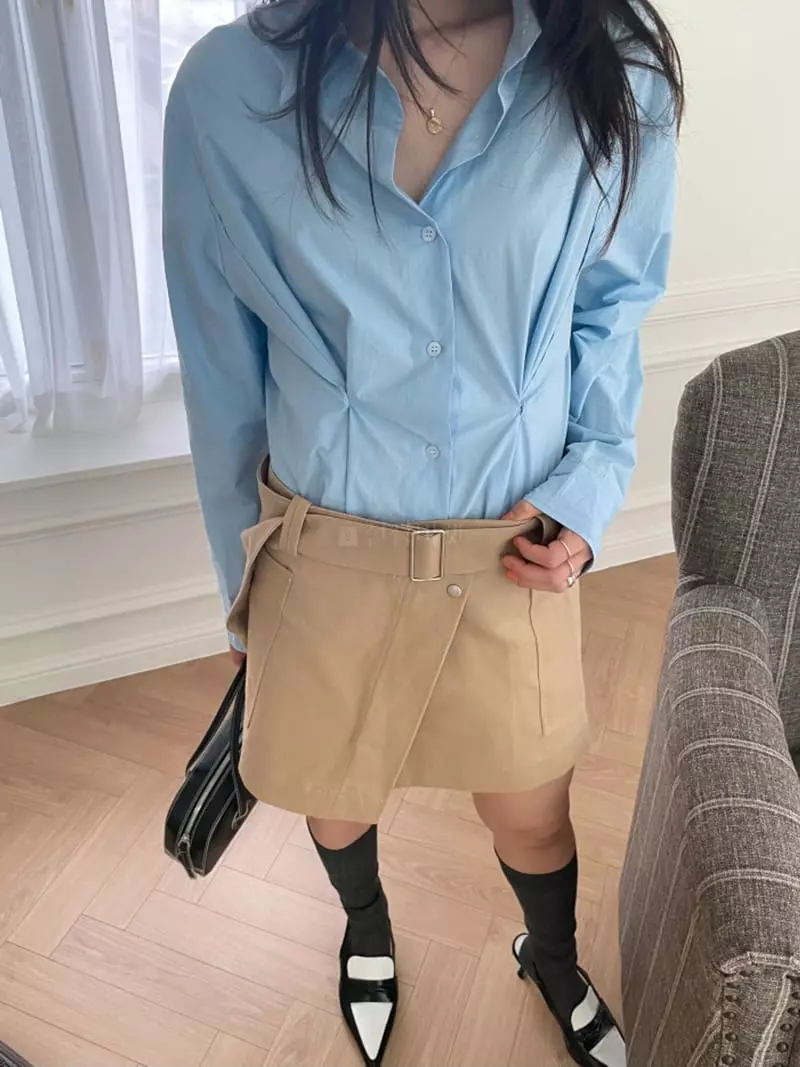 Lovemoment - Korean Women Fashion - #womensfashion - Two Way Shirt - 10
