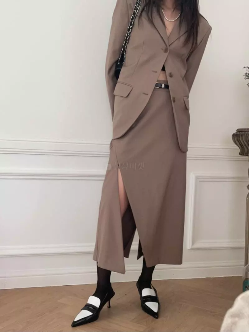 Lovemoment - Korean Women Fashion - #womensfashion - Line Skirt - 11