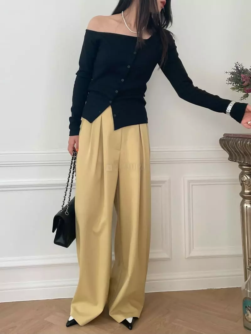 Lovemoment - Korean Women Fashion - #womensfashion - Lingo Wide Pants - 5