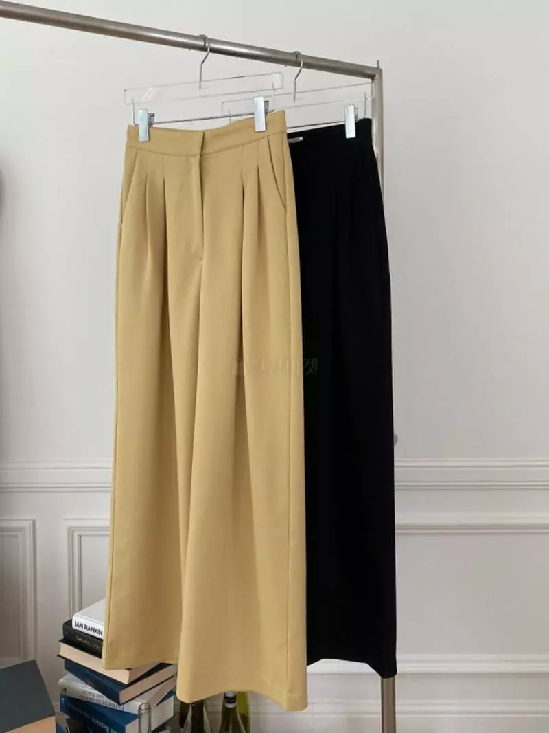 Lovemoment - Korean Women Fashion - #womensfashion - Lingo Wide Pants - 7