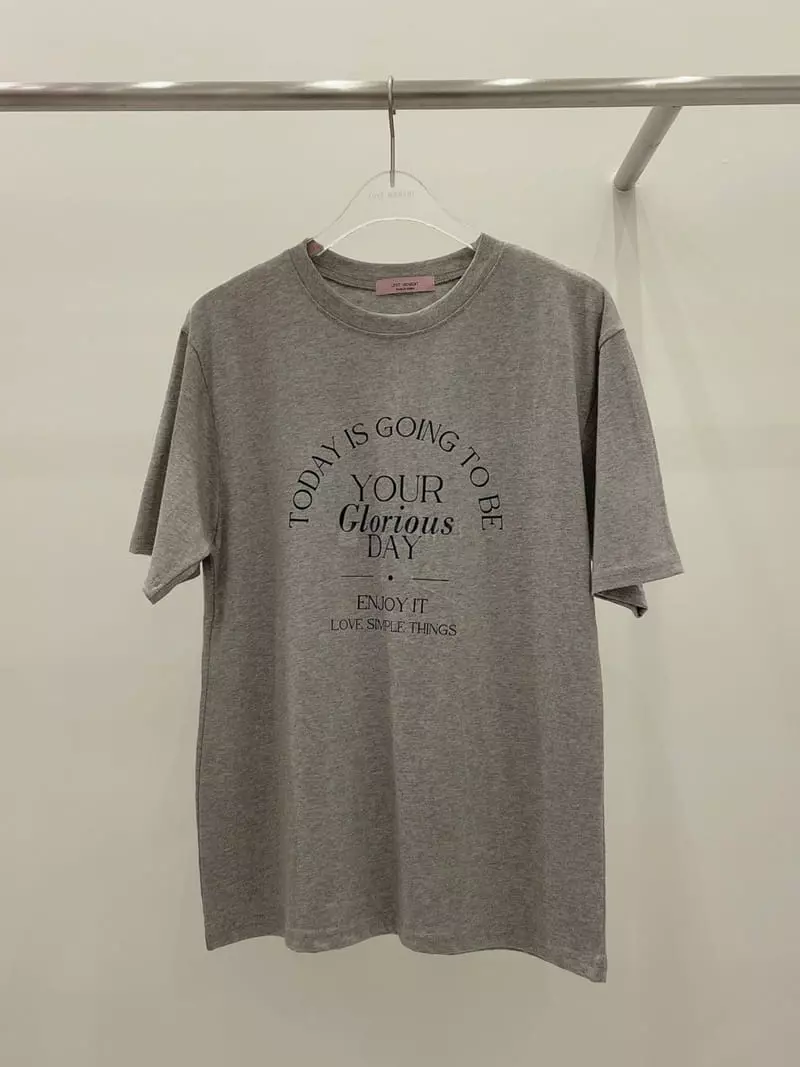 Lovemoment - Korean Women Fashion - #womensfashion - Enjoy Tee - 6