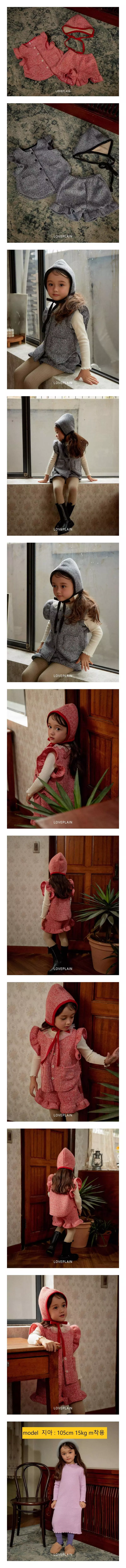 Loveplain - Korean Children Fashion - #discoveringself - Apple Bonnet