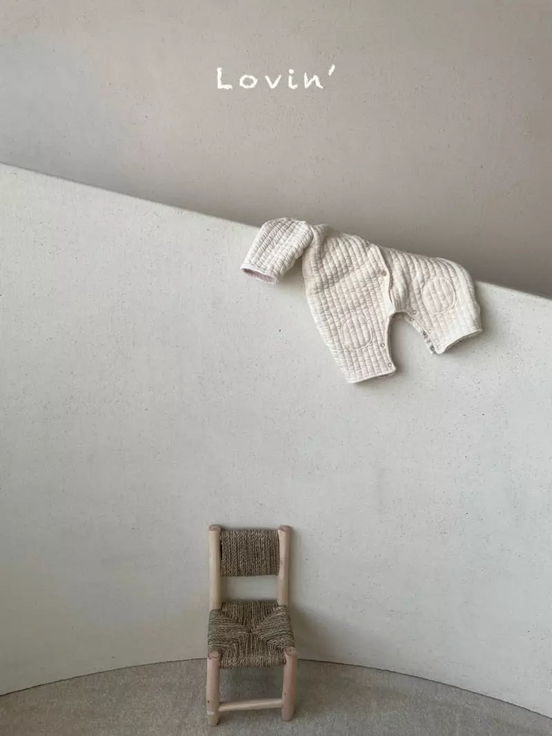 Lovin - Korean Baby Fashion - #babyclothing - Quilting Bodysuit - 2