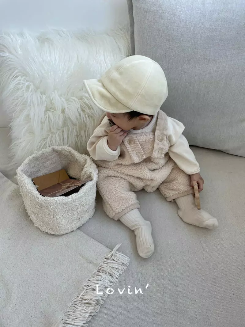 Lovin - Korean Baby Fashion - #babyfashion - Fleece Piping Tee - 7