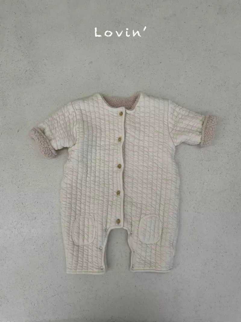 Lovin - Korean Baby Fashion - #babyfashion - Quilting Bodysuit - 3