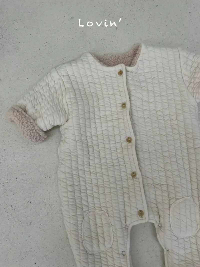 Lovin - Korean Baby Fashion - #babyfashion - Quilting Bodysuit - 4