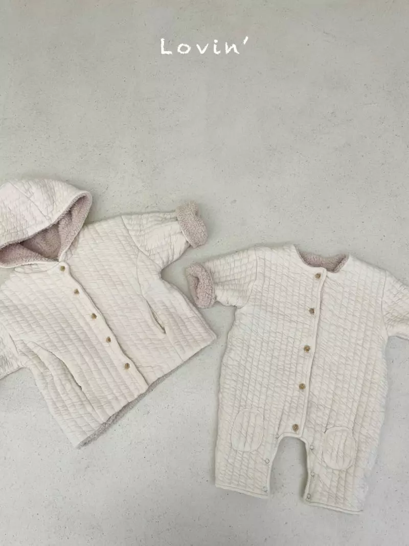 Lovin - Korean Baby Fashion - #babygirlfashion - Quilting Bodysuit - 5