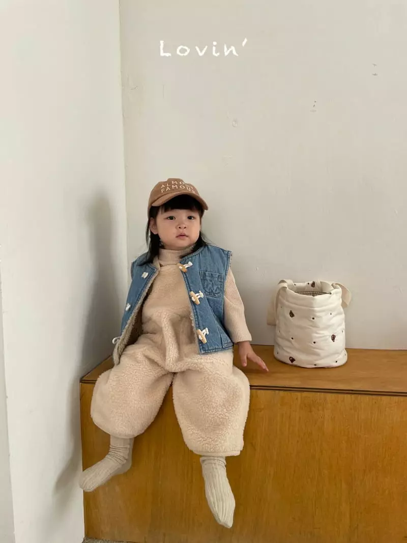 Lovin - Korean Baby Fashion - #babylifestyle - Denim Dumble Vest - 7