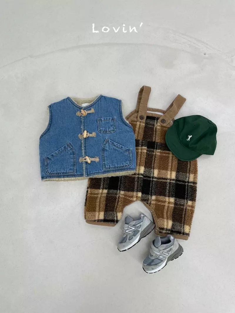 Lovin - Korean Baby Fashion - #babyoninstagram - Cloud Dungarees Bodysuit - 6