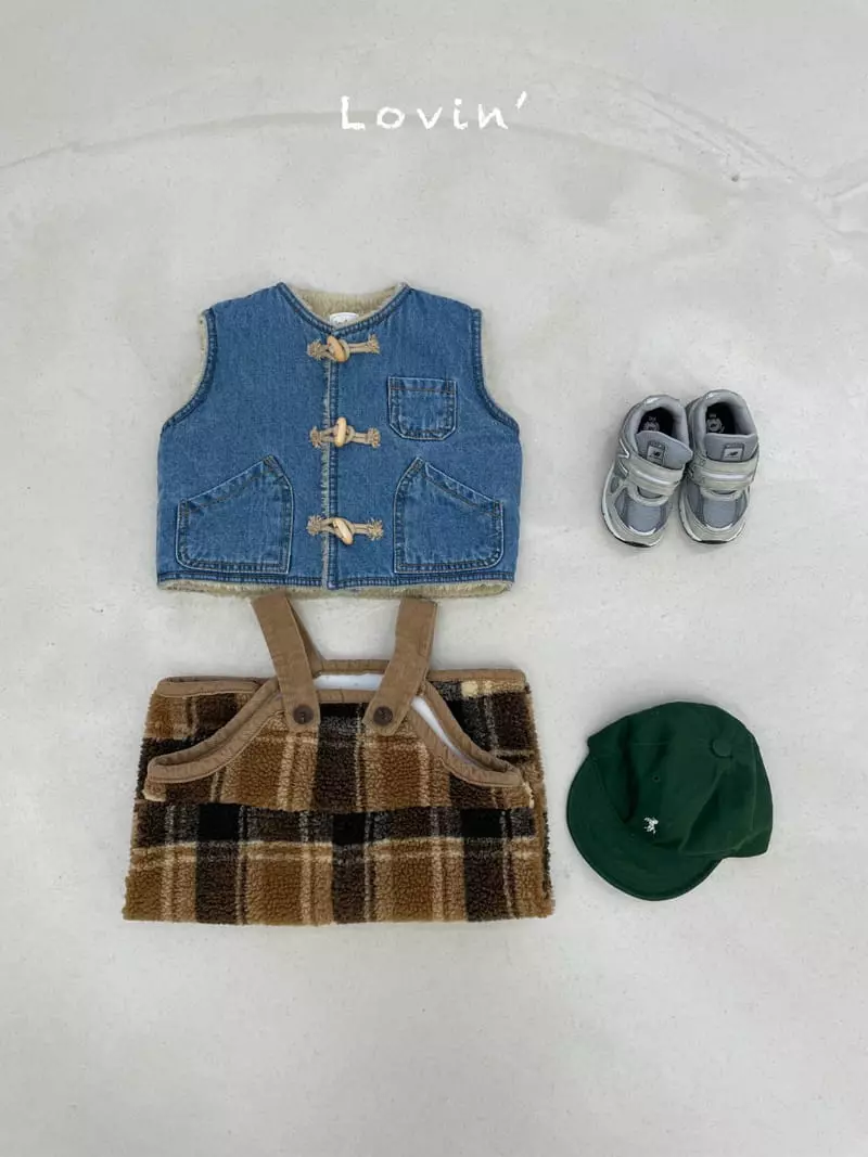 Lovin - Korean Baby Fashion - #babyootd - Cloud Dungarees Bodysuit - 7