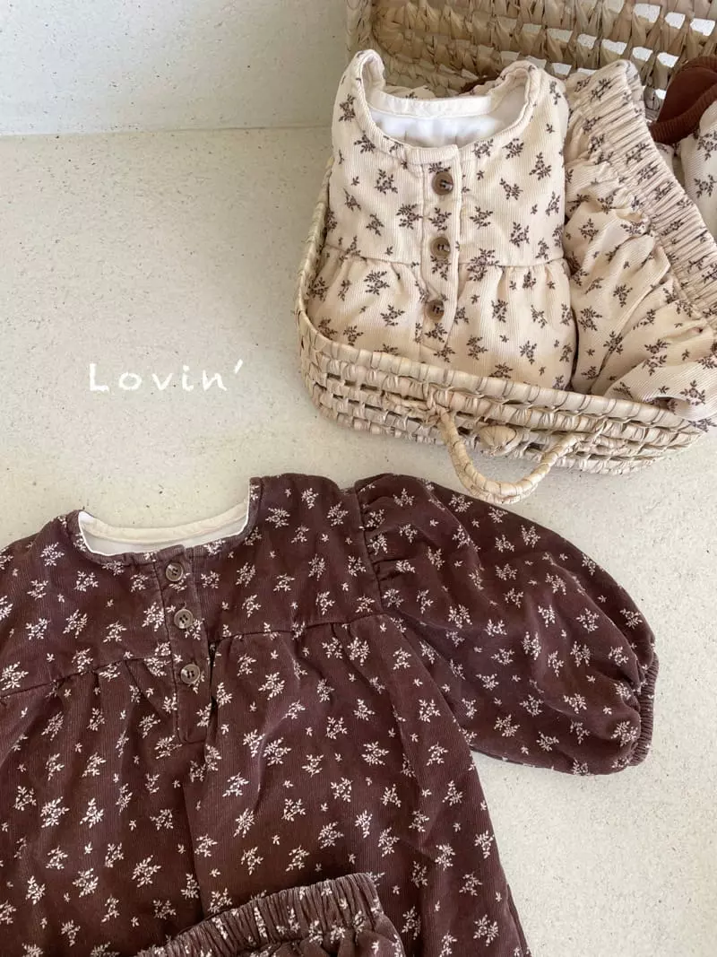 Lovin - Korean Baby Fashion - #babyoutfit - Rose Bloomer