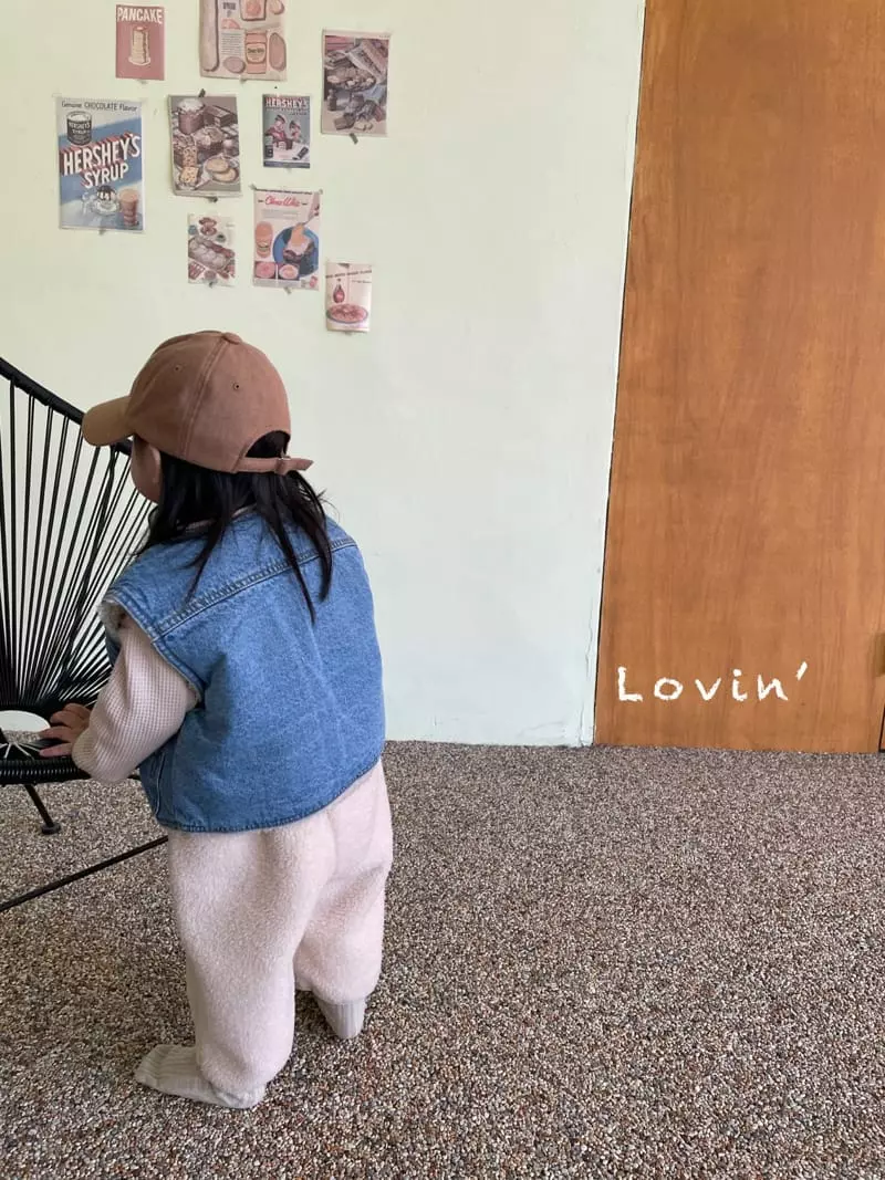 Lovin - Korean Baby Fashion - #babyoutfit - Denim Dumble Vest - 10