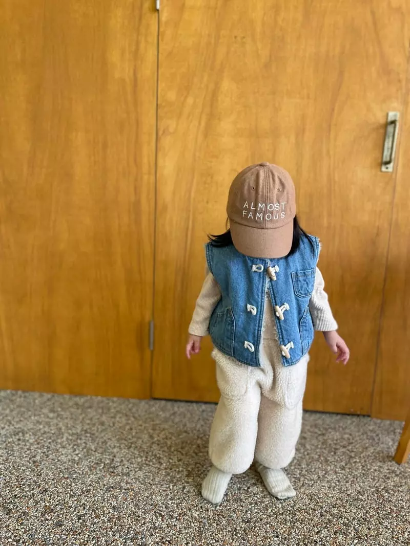 Lovin - Korean Baby Fashion - #babyoutfit - Denim Dumble Vest - 11