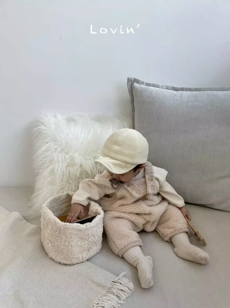 Lovin - Korean Baby Fashion - #babyoutfit - Cloud Dungarees Bodysuit - 9