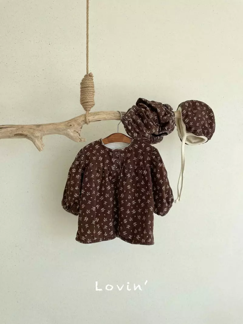 Lovin - Korean Baby Fashion - #onlinebabyboutique - Rose Bonnet - 5