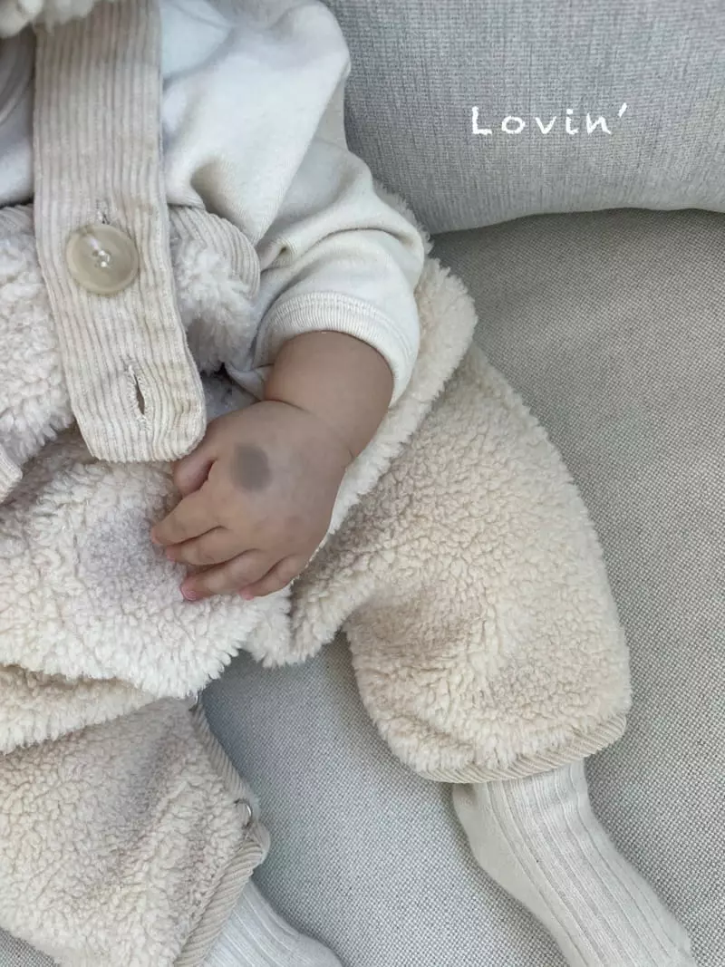 Lovin - Korean Baby Fashion - #onlinebabyboutique - Cloud Dungarees Bodysuit - 11
