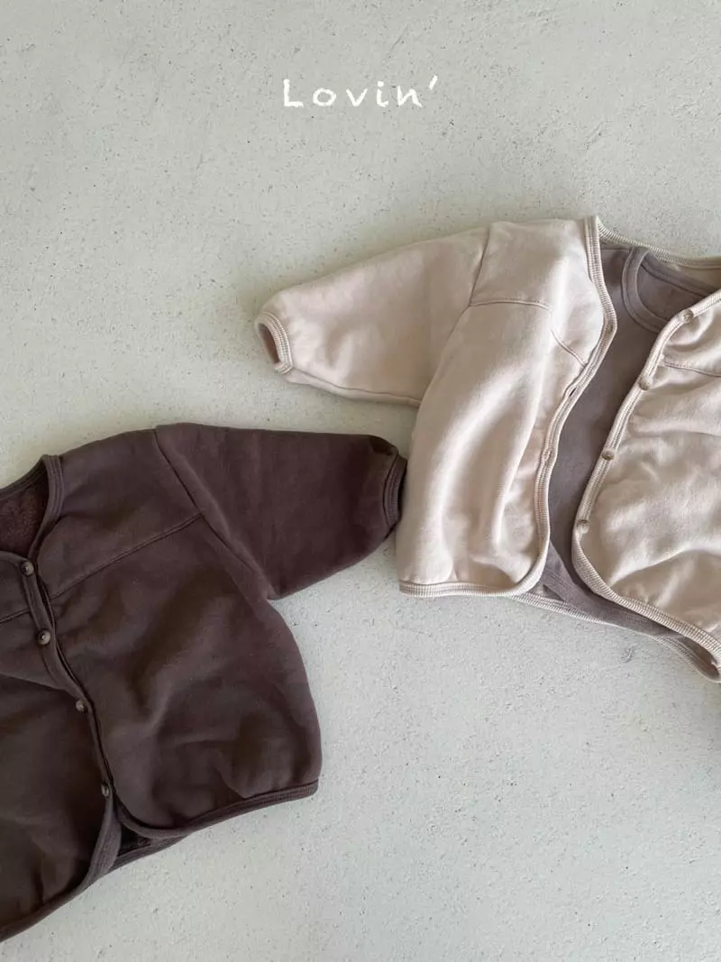 Lovin - Korean Baby Fashion - #onlinebabyshop - Butter Cardigan