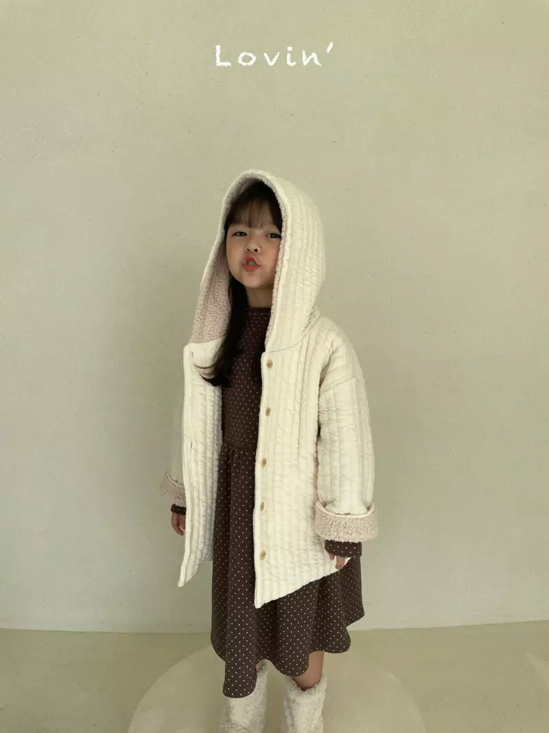 Lovin - Korean Children Fashion - #Kfashion4kids - Small Dot One-piece - 10