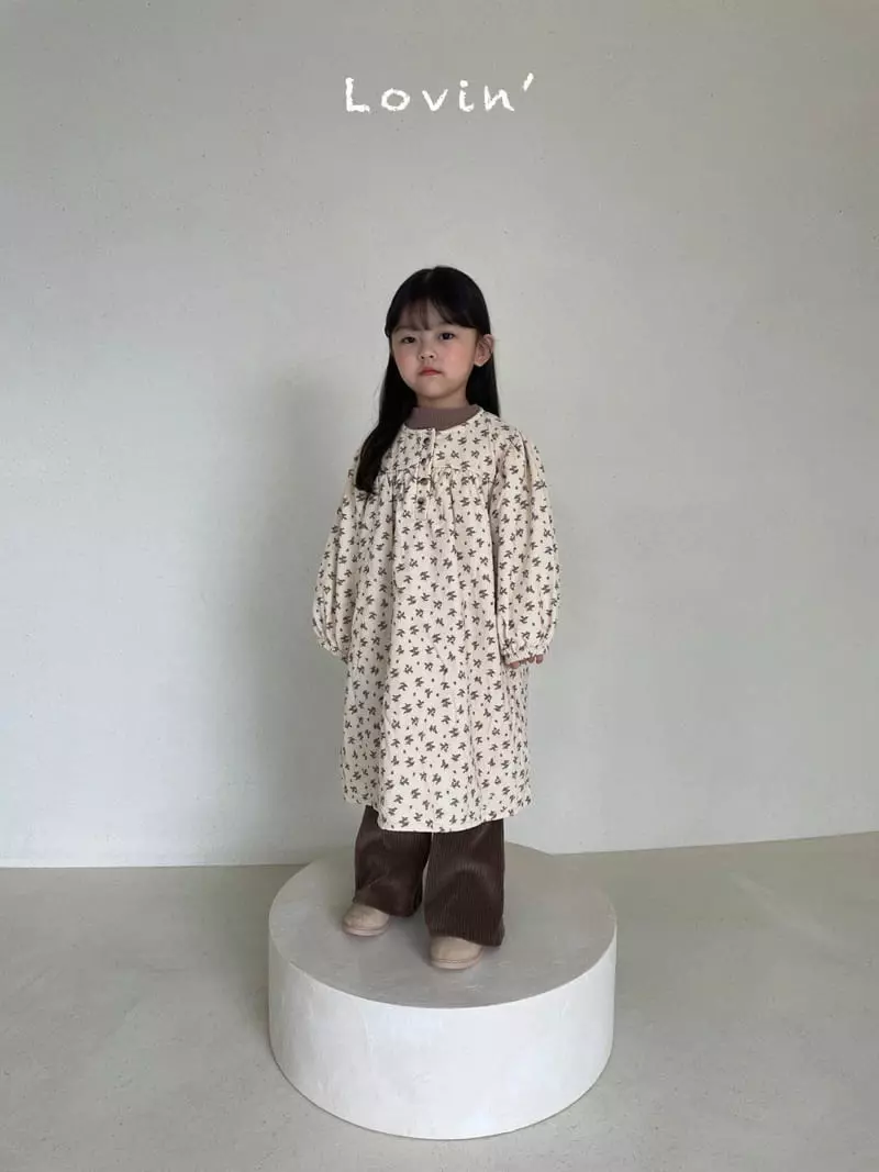Lovin - Korean Children Fashion - #Kfashion4kids - Rose One-piece - 9