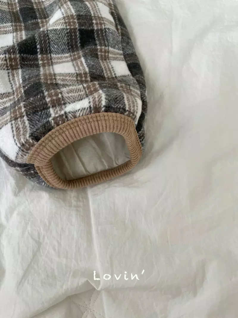 Lovin - Korean Children Fashion - #Kfashion4kids - Everyday check Pants - 7