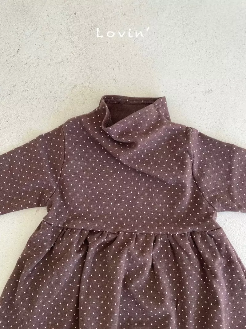 Lovin - Korean Children Fashion - #childofig - Small Dot One-piece - 2