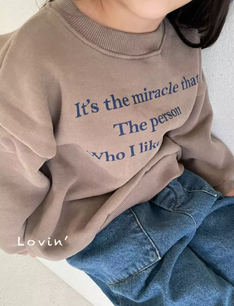 Lovin - Korean Children Fashion - #childofig - Miracle Sweatshirt - 11
