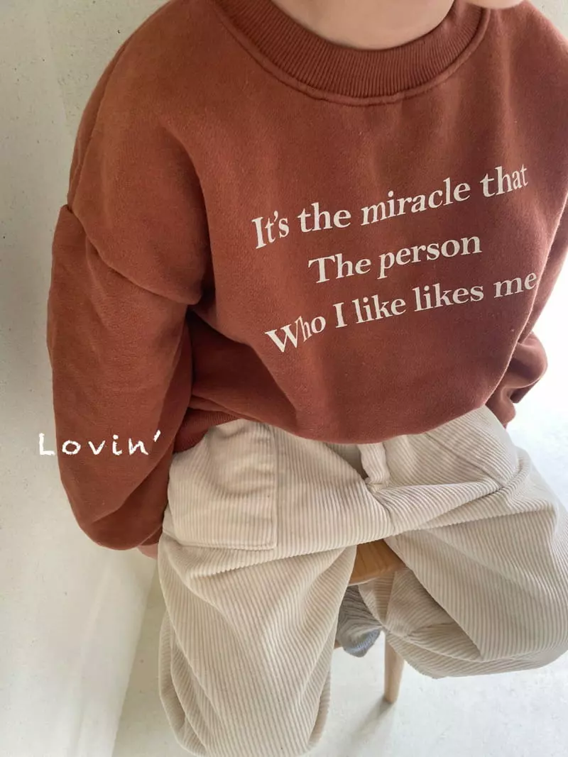 Lovin - Korean Children Fashion - #childofig - Miracle Sweatshirt - 12
